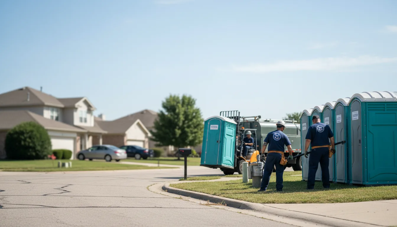 Porta Potty Rental in Longview, IL near me